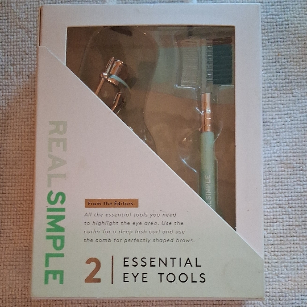 Real Simple Mint Essential Eye Tools Set